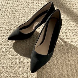Zara Suede Heels - New